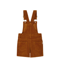 Casey Cord Short Overall - Cinnamon Childrens Overall from Jamie Kay Australia