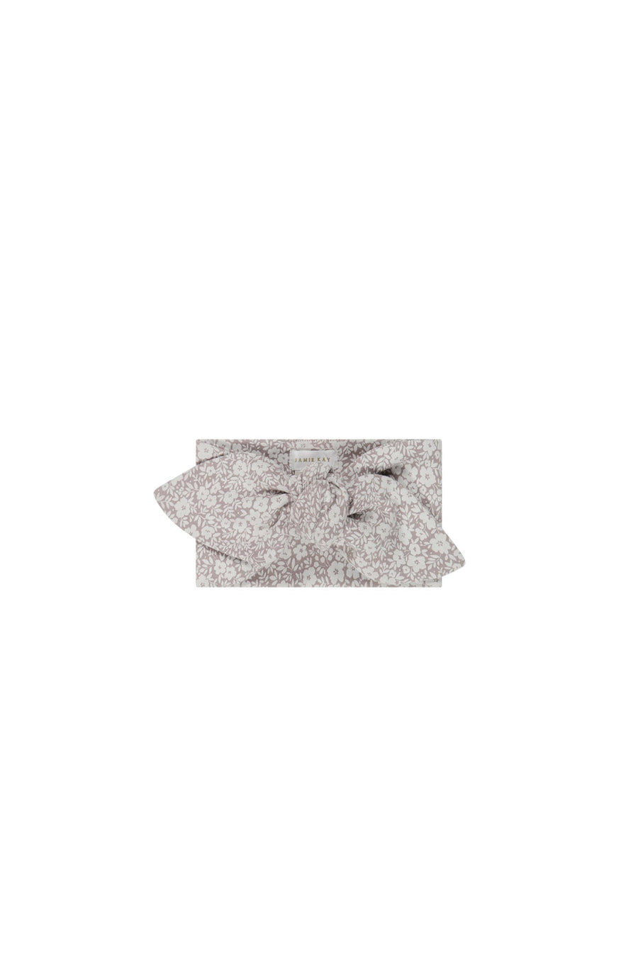 Organic Cotton Headband - Greta Floral Bark Childrens Headband from Jamie Kay Australia