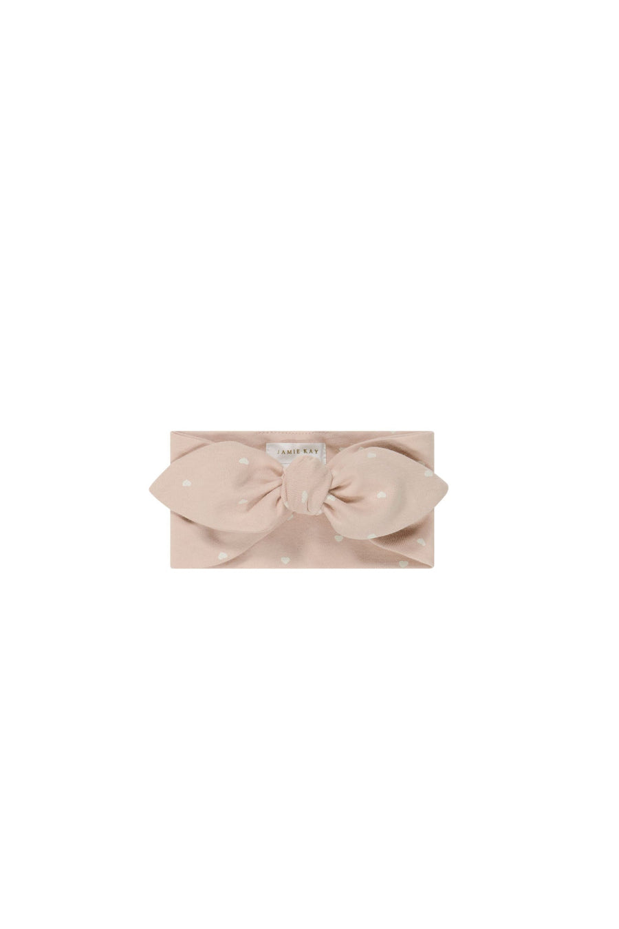 Organic Cotton Headband - Mon Amour Rose Childrens Headband from Jamie Kay Australia