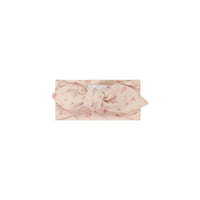 Organic Cotton Headband - Cindy Whisper Pink Childrens Headband from Jamie Kay Australia