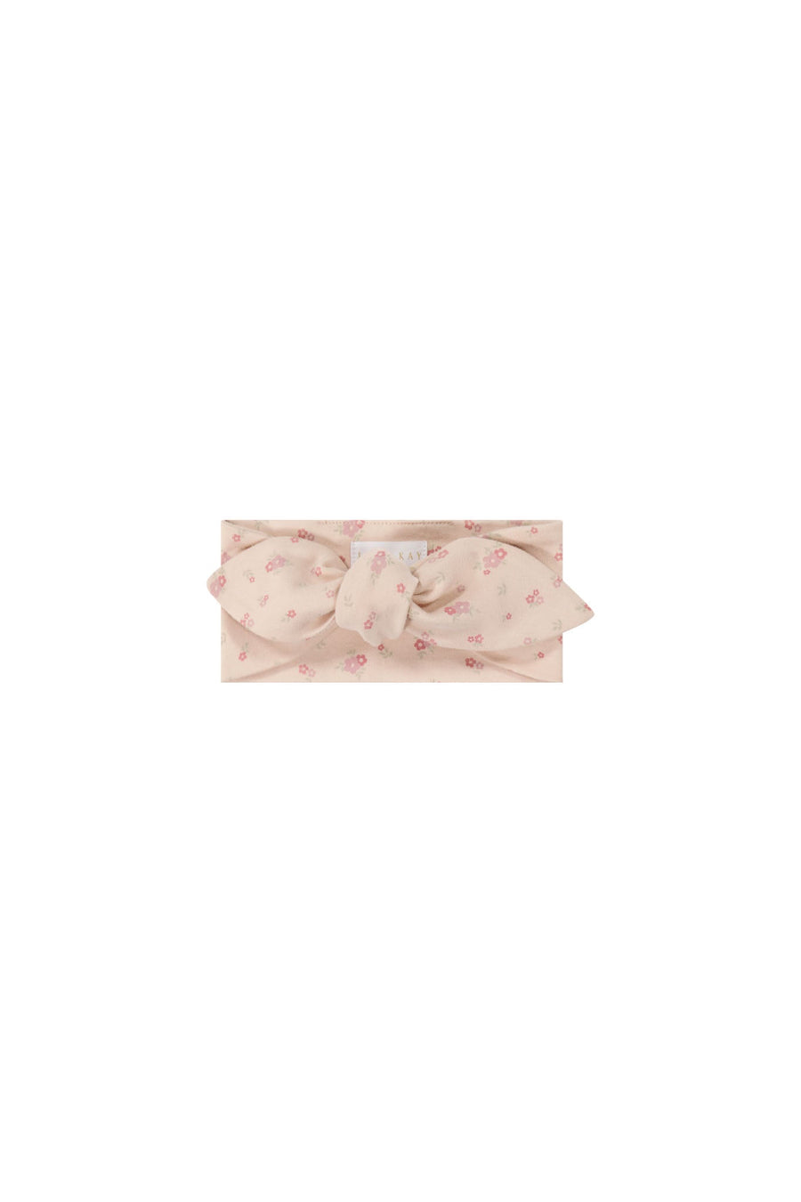 Organic Cotton Headband - Cindy Whisper Pink Childrens Headband from Jamie Kay Australia