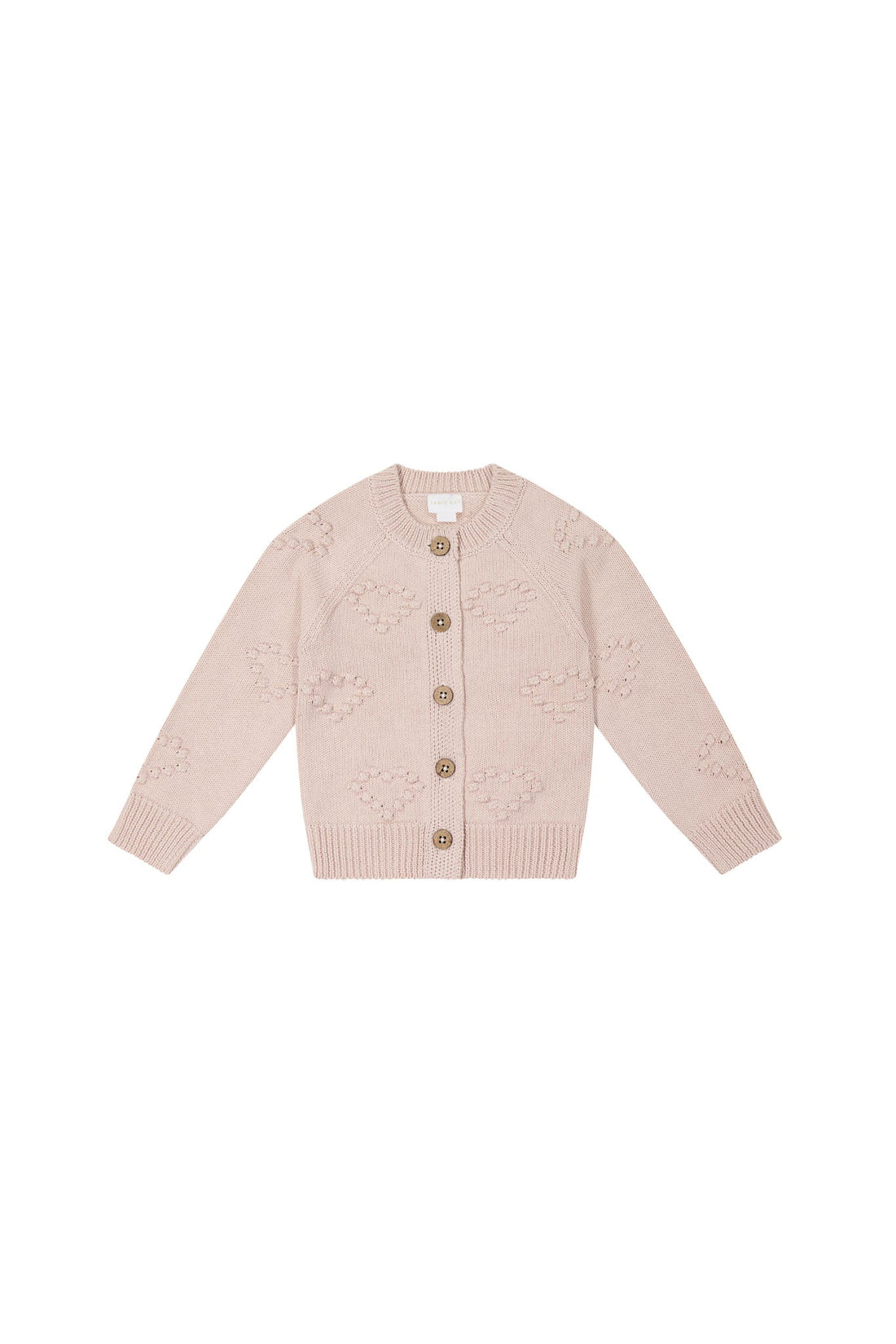 Gracie Cardigan - Pink Clay Childrens Cardigan from Jamie Kay Australia