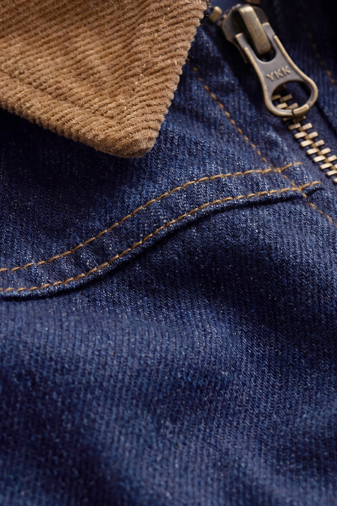 Ezekiel Jacket - Mid Indigo Denim Childrens Jacket from Jamie Kay Australia