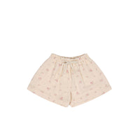 Organic Cotton Muslin Emelia Short - Irina Shell Childrens Short from Jamie Kay Australia