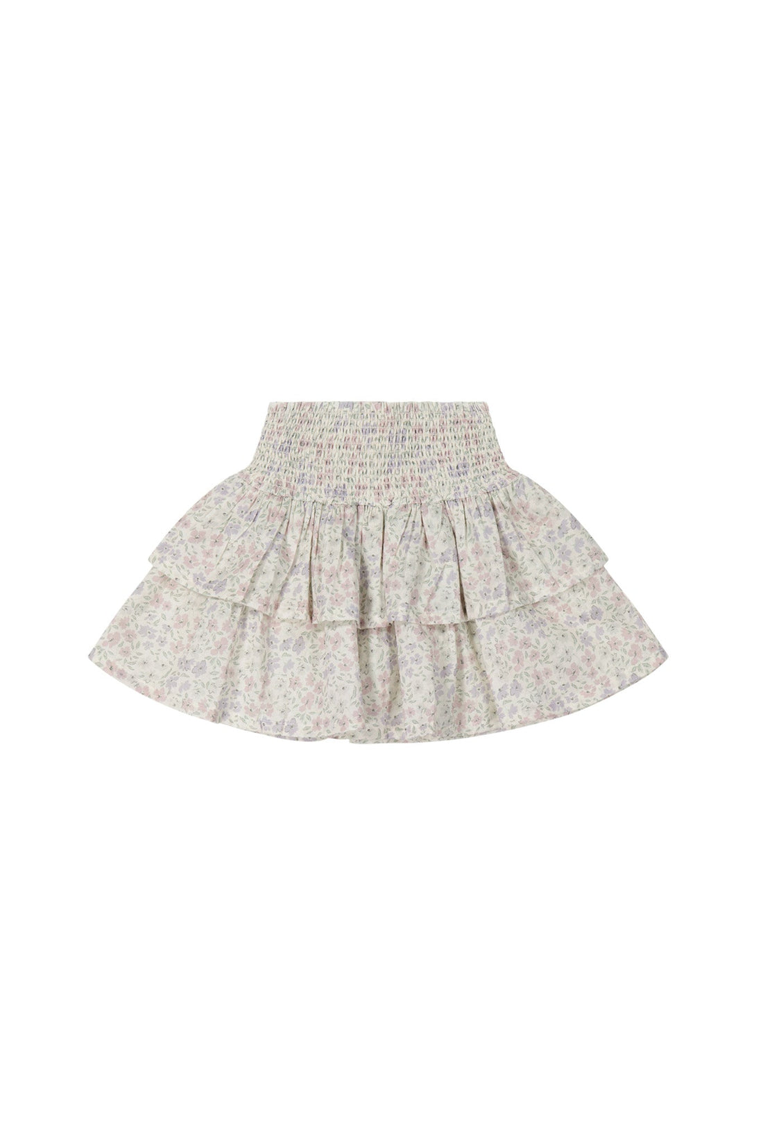 Organic Cotton Samantha Skirt - Fifi Lilac Childrens Skirt from Jamie Kay Australia