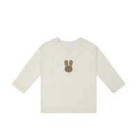 Pima Cotton Arnold Long Sleeve Top - Cloud Childrens Top from Jamie Kay Australia