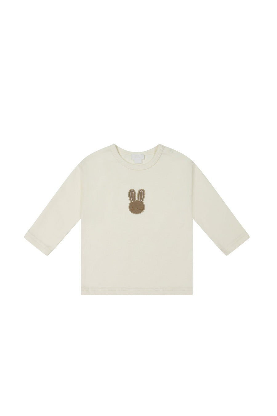 Pima Cotton Arnold Long Sleeve Top - Cloud Childrens Top from Jamie Kay Australia