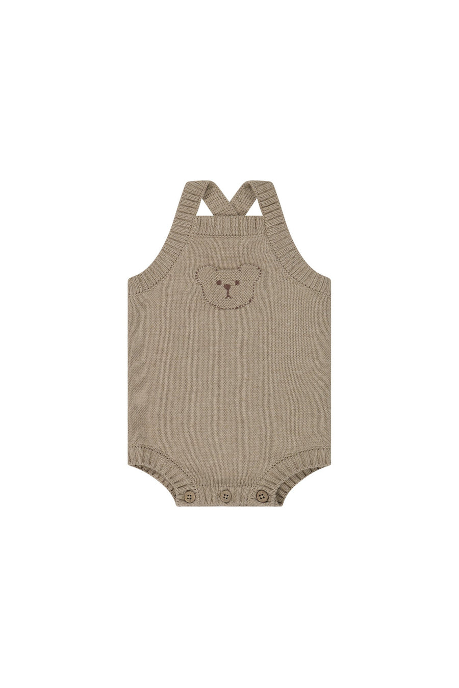 Ethan Playsuit - Cashew Marle Childrens Playsuit from Jamie Kay Australia