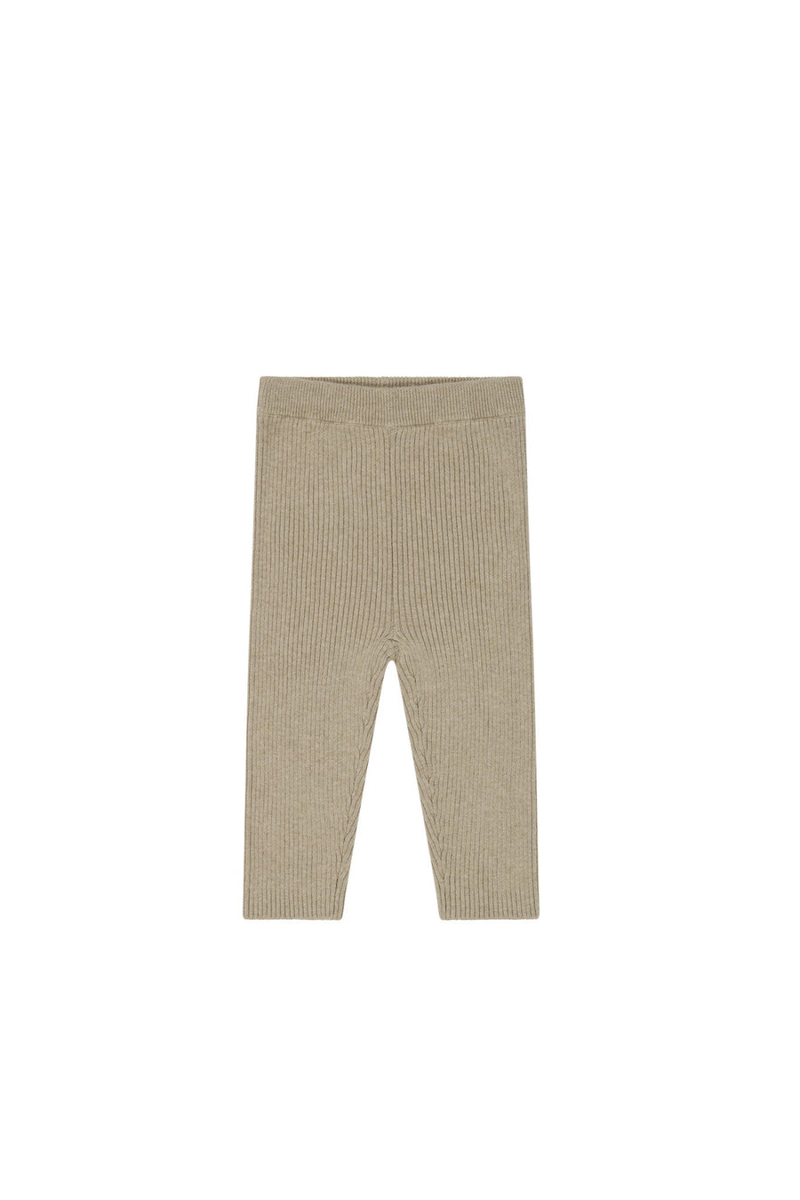 Frankie Knitted Legging - Cashew Marle Childrens Legging from Jamie Kay Australia