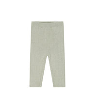 Frankie Knitted Legging - Honeydew Marle Childrens Legging from Jamie Kay Australia