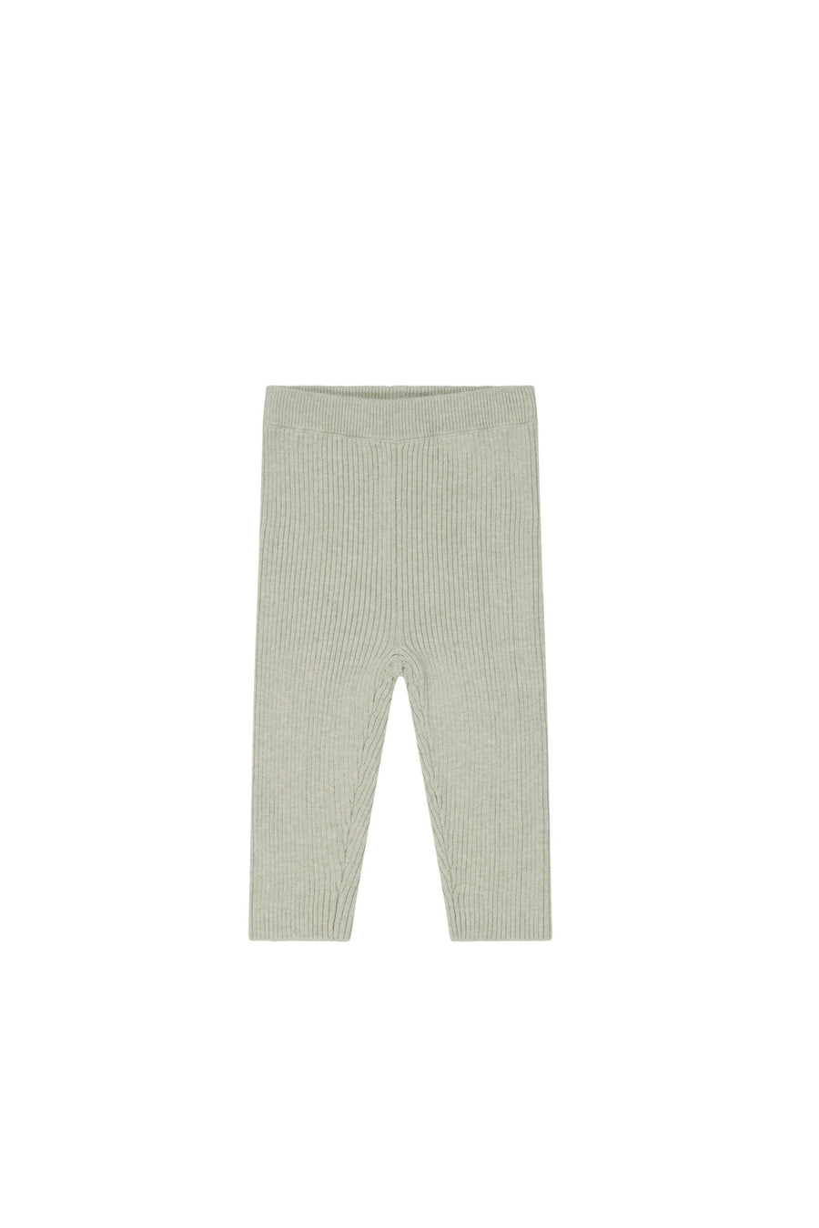 Frankie Knitted Legging - Honeydew Marle Childrens Legging from Jamie Kay Australia