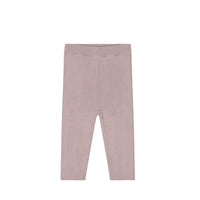 Frankie Knitted Legging - Powder Pink Childrens Legging from Jamie Kay Australia