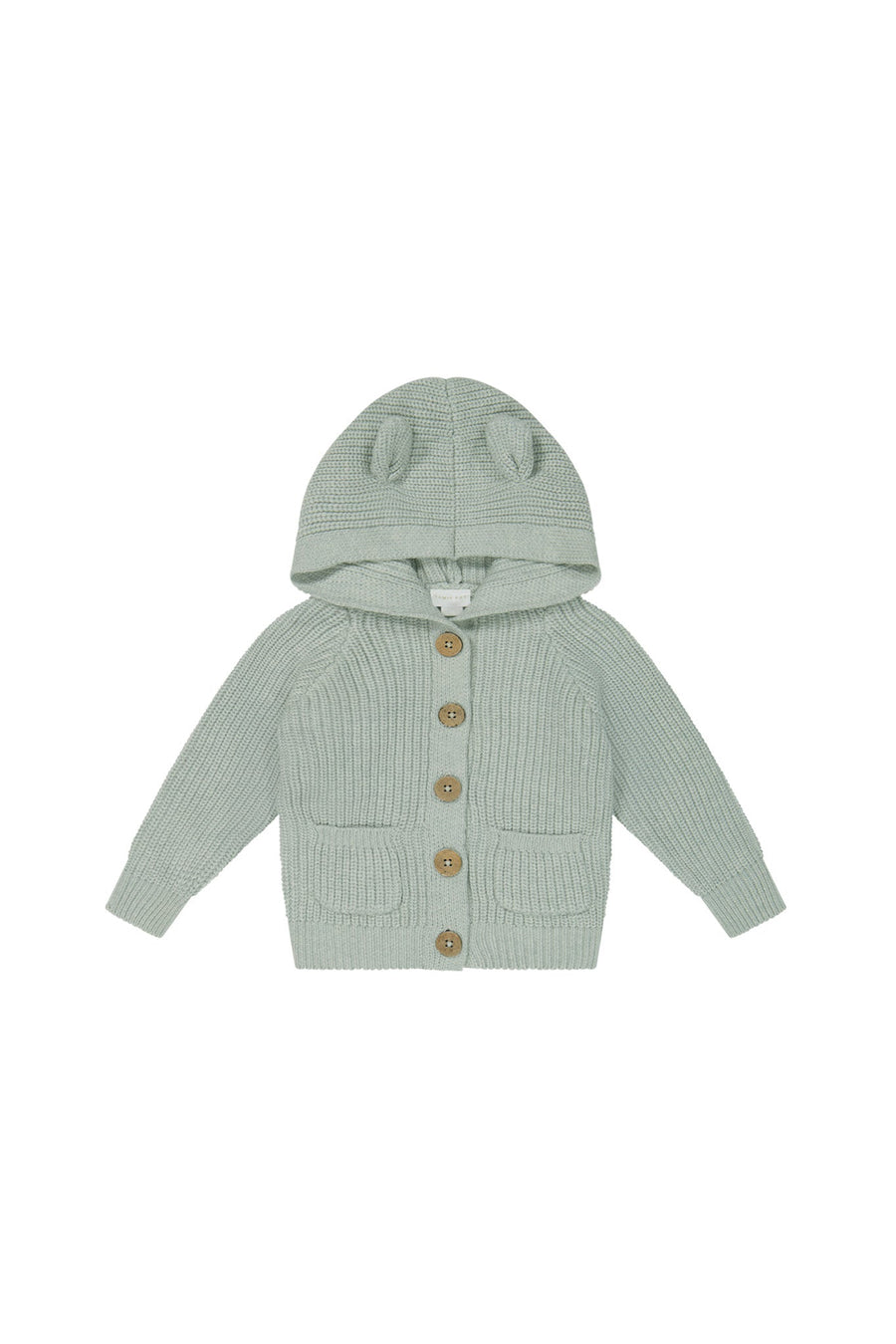 Humphrey Knitted Cardigan - Ocean Spray Marle Childrens Cardigan from Jamie Kay Australia