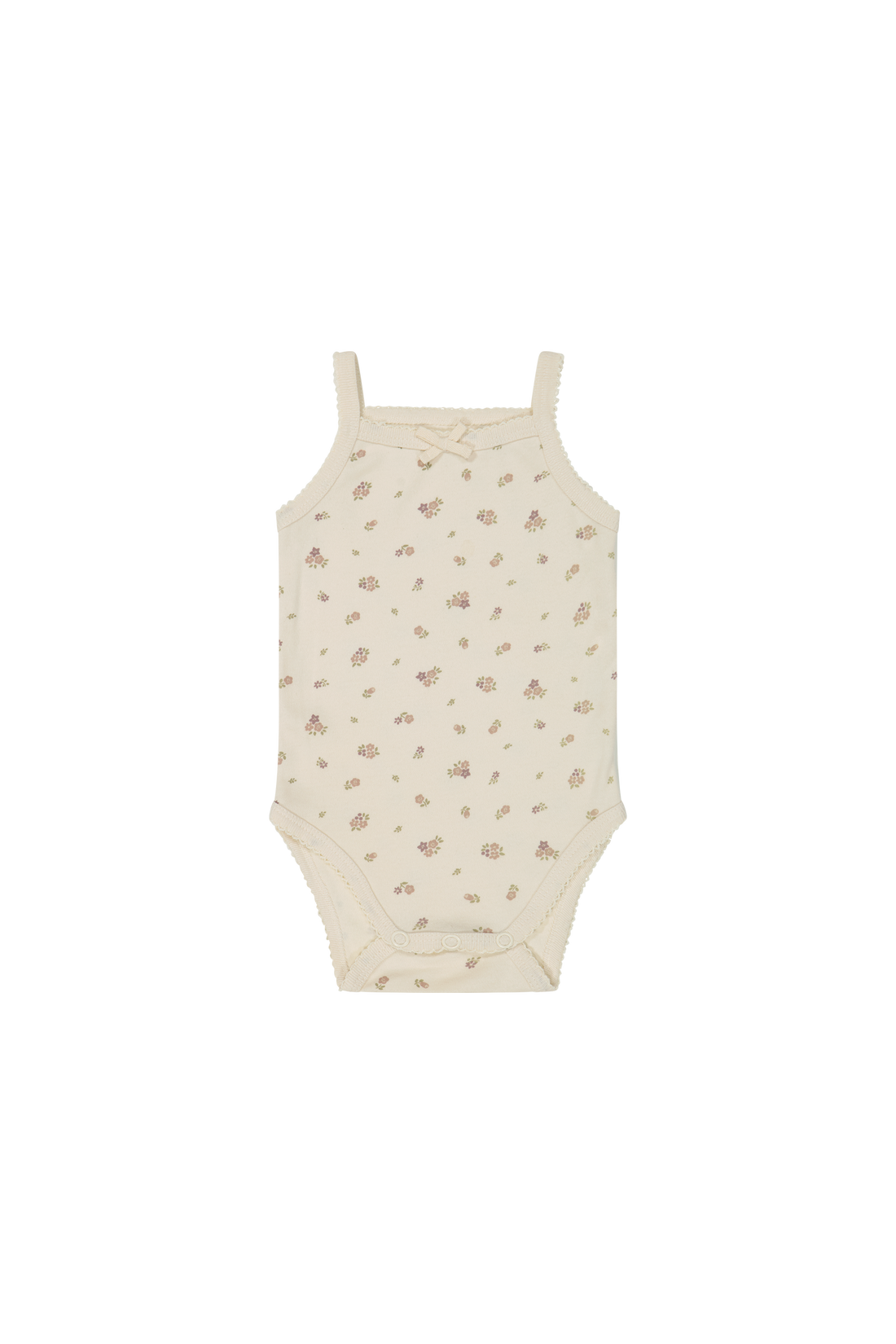 Organic Cotton Bridget Singlet Bodysuit - Irina Tofu Childrens Bodysuit from Jamie Kay Australia