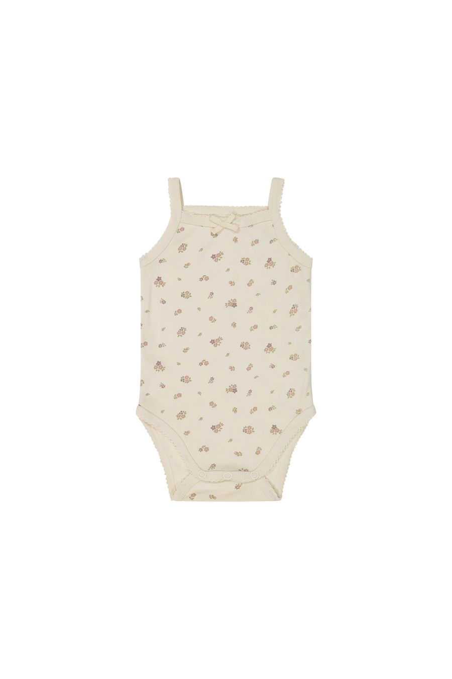 Organic Cotton Bridget Singlet Bodysuit - Irina Tofu Childrens Bodysuit from Jamie Kay Australia