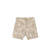 Organic Cotton Everyday Bike Short - April Eggnog Childrens Short from Jamie Kay Australia