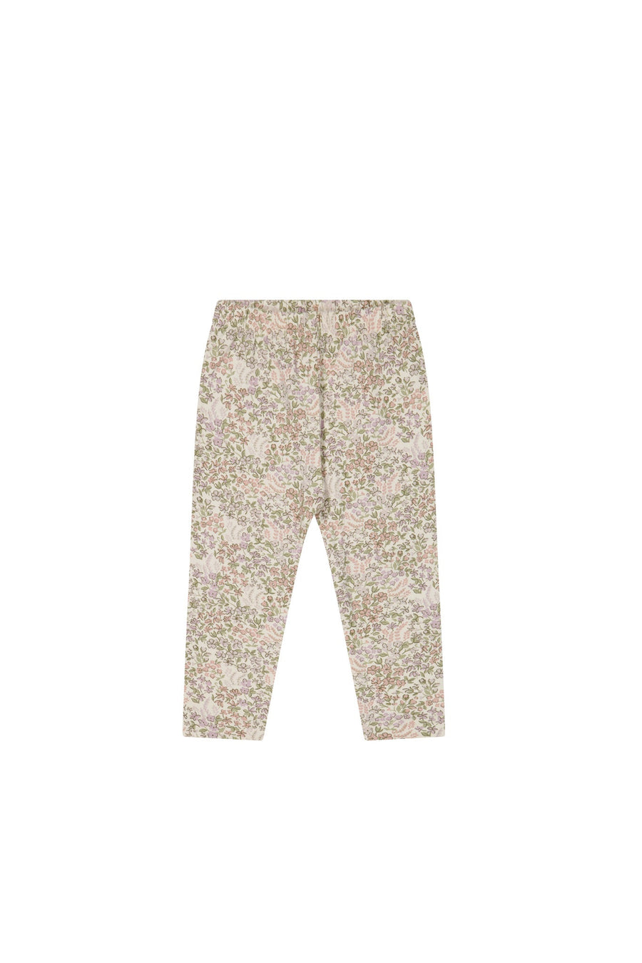 Organic Cotton Everyday Legging - April Eggnog Childrens Legging from Jamie Kay Australia