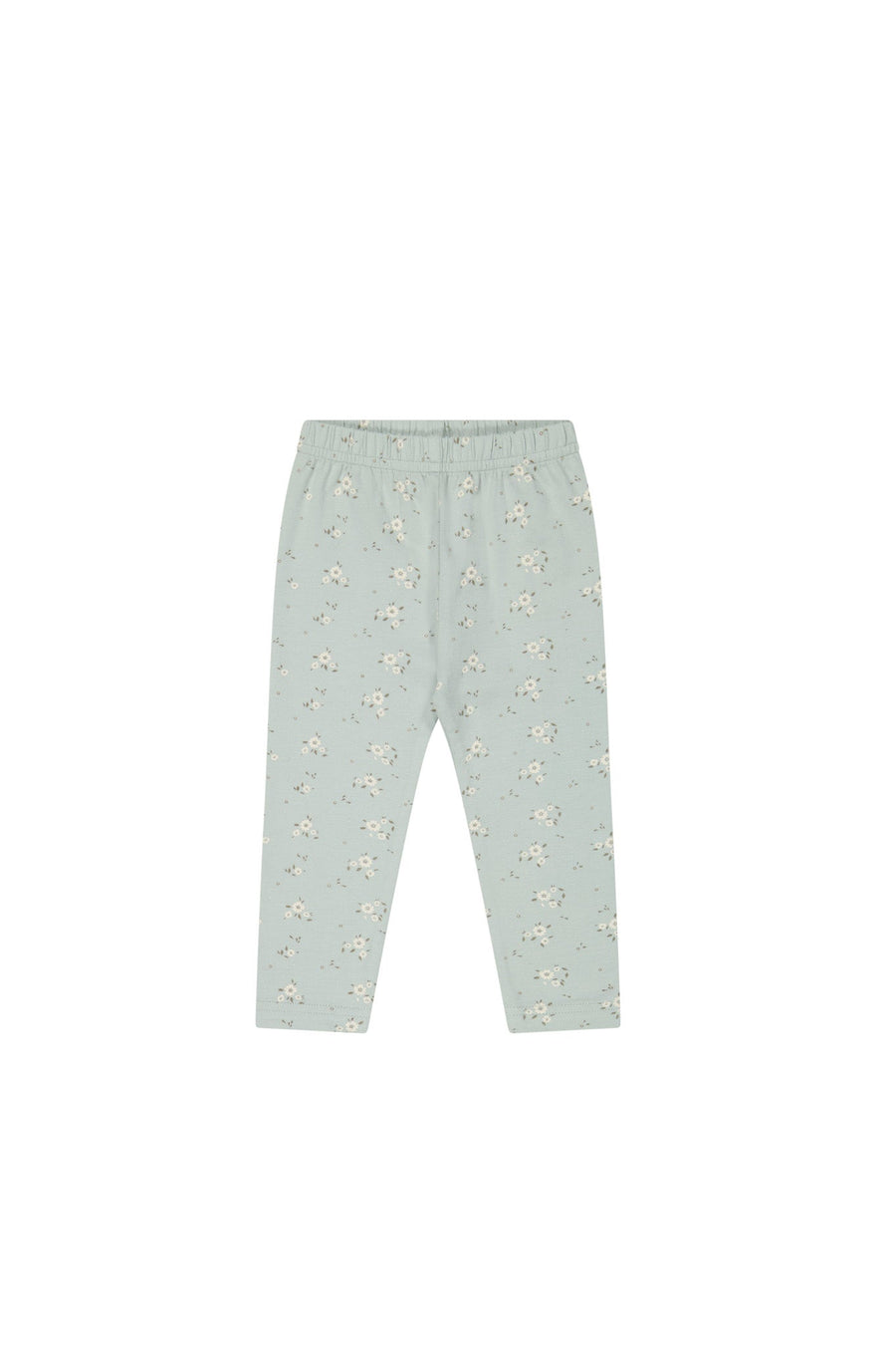 Organic Cotton Everyday Legging - Lulu Blue Childrens Legging from Jamie Kay Australia