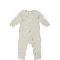 Organic Cotton Gracelyn Onepiece - Ducks In A Row Seed Silver Lining Childrens Onepiece from Jamie Kay Australia