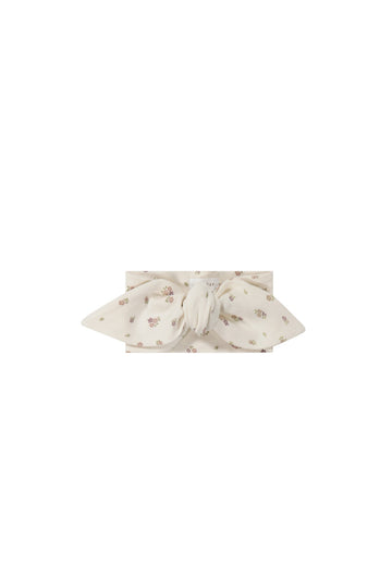 Organic Cotton Headband - Irina Tofu Childrens Headband from Jamie Kay Australia