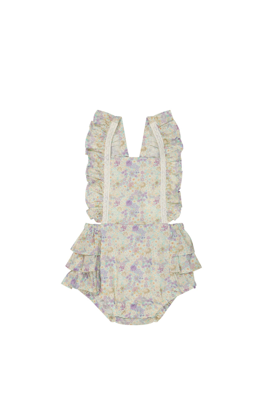 Organic Cotton Madeline Playsuit - Mayflower Childrens Playsuit from Jamie Kay Australia