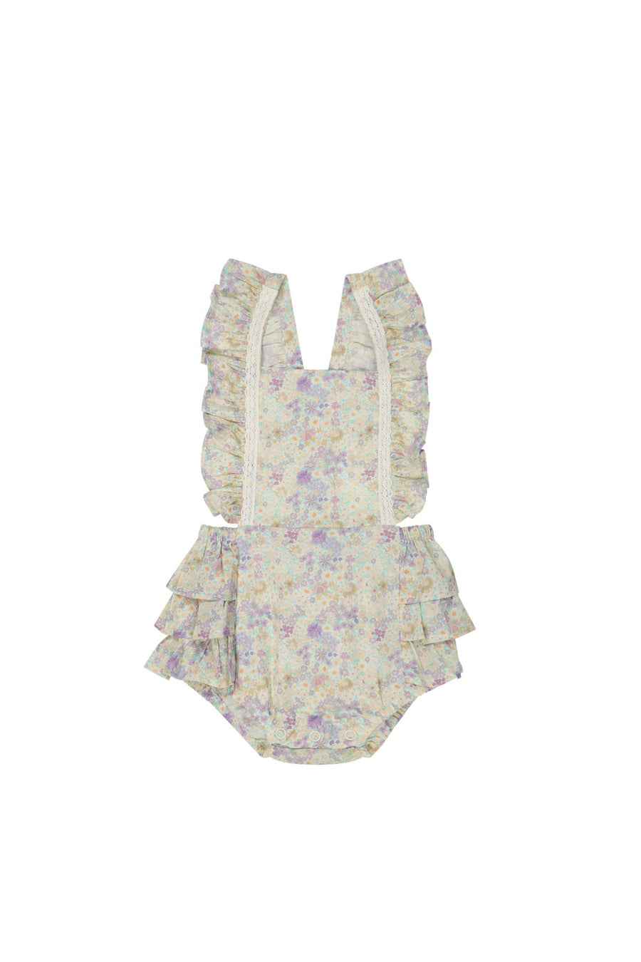 Organic Cotton Madeline Playsuit - Mayflower Childrens Playsuit from Jamie Kay Australia