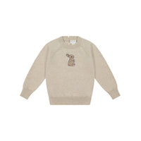 Ethan Jumper - Skimming Stone Marle Childrens Jumper from Jamie Kay Australia