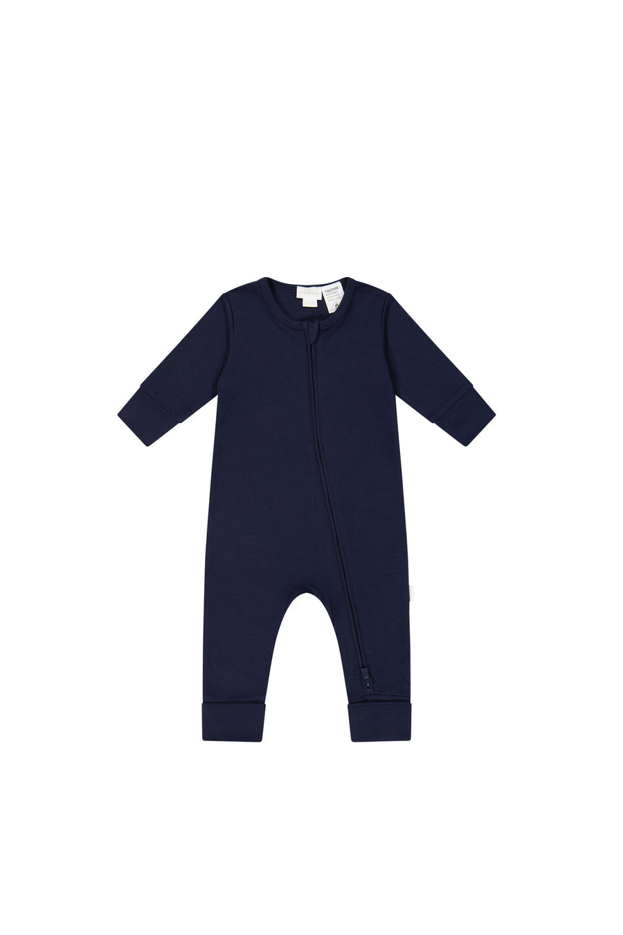 Pima Cotton Frankie Zip Onepiece - Blueberry Childrens Onepiece from Jamie Kay Australia