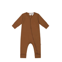 Pima Cotton Frankie Zip Onepiece - Sienna Childrens Onepiece from Jamie Kay Australia