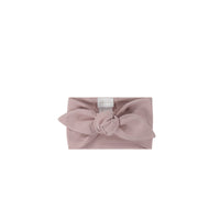 Pima Cotton Headband - Powder Pink Childrens Headband from Jamie Kay Australia