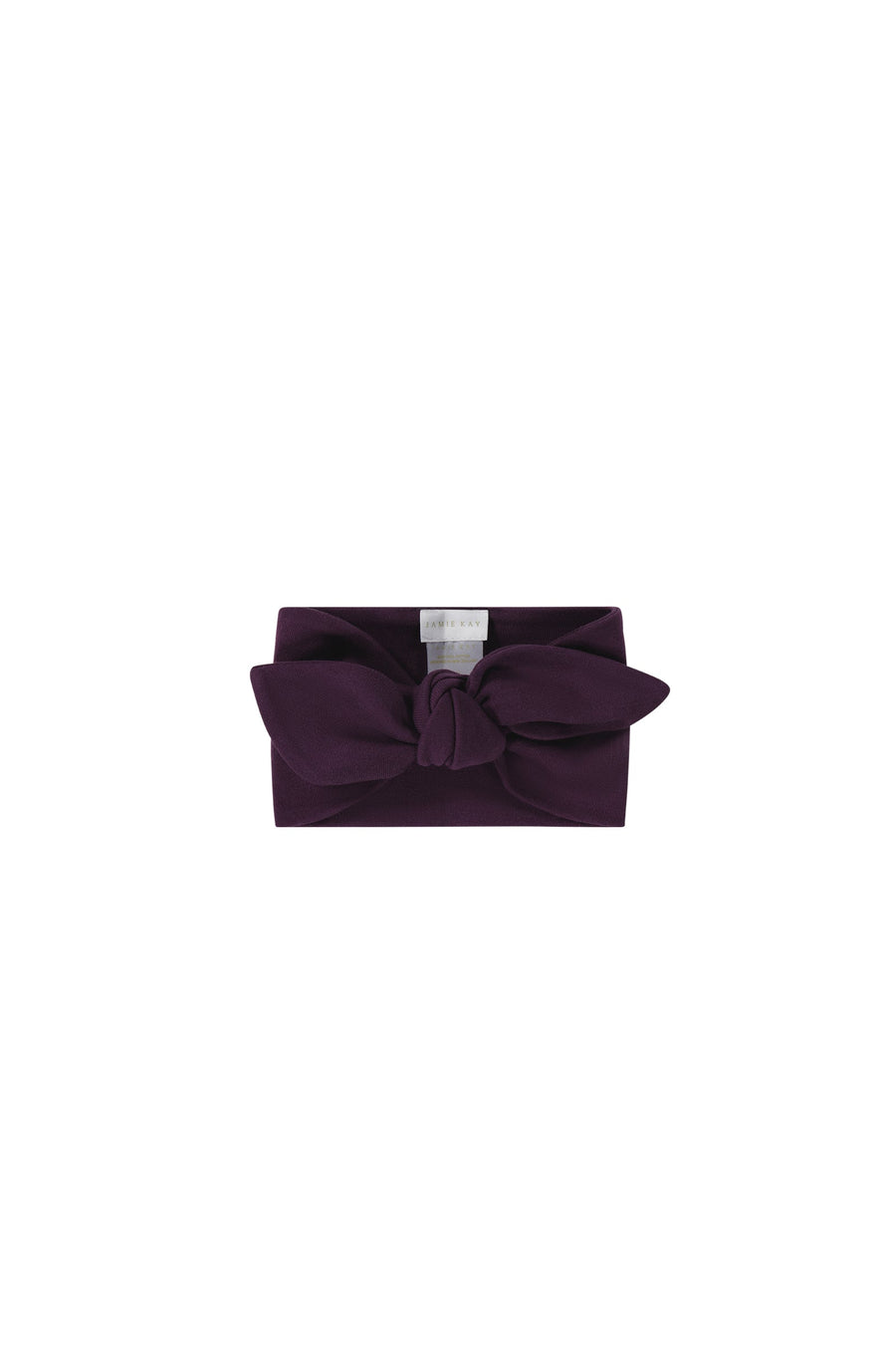 Pima Cotton Headband - Sugar Plum Childrens Headband from Jamie Kay Australia