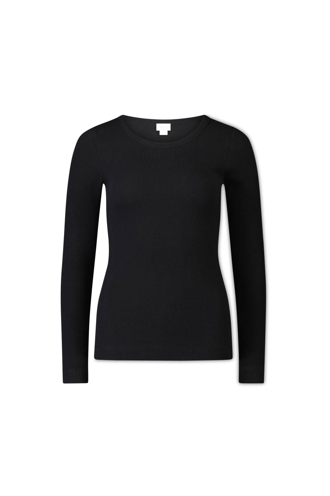 Organic Cotton Modal Womens Long Sleeve Top - Black Childrens Womens Top from Jamie Kay Australia