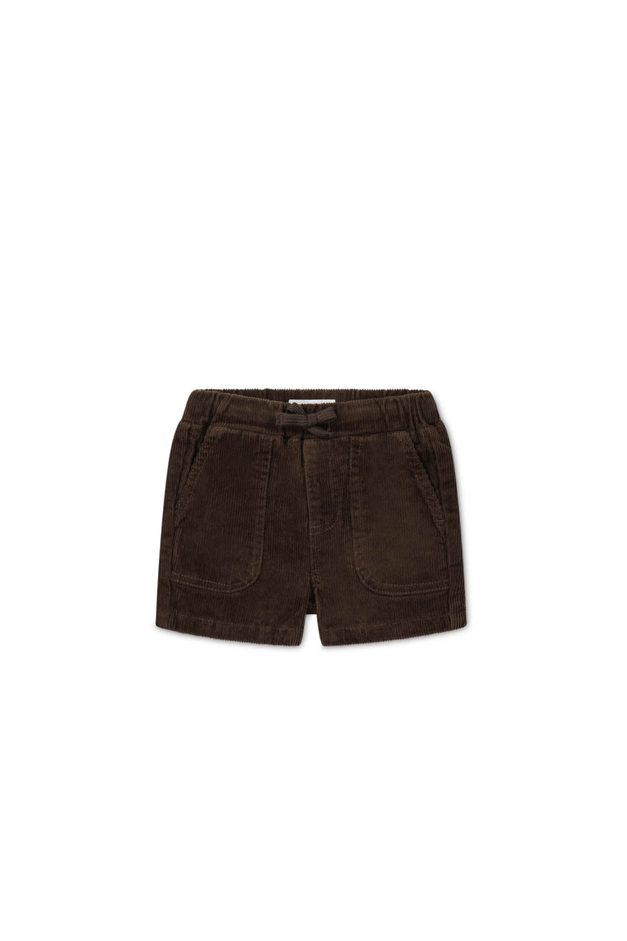 Cillian Cord Short - Dark Coffee Childrens Short from Jamie Kay Australia