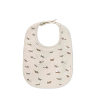 Organic Cotton Bib - Avion Shell Childrens Bib from Jamie Kay Australia