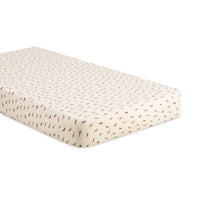 Organic Cotton Cot Sheet - Avion Shell Childrens Cot Sheet from Jamie Kay Australia