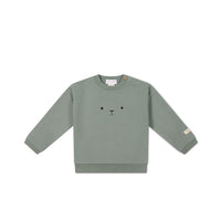 Organic Cotton Damien Sweatshirt - Milford Sound Childrens Sweatshirting from Jamie Kay Australia