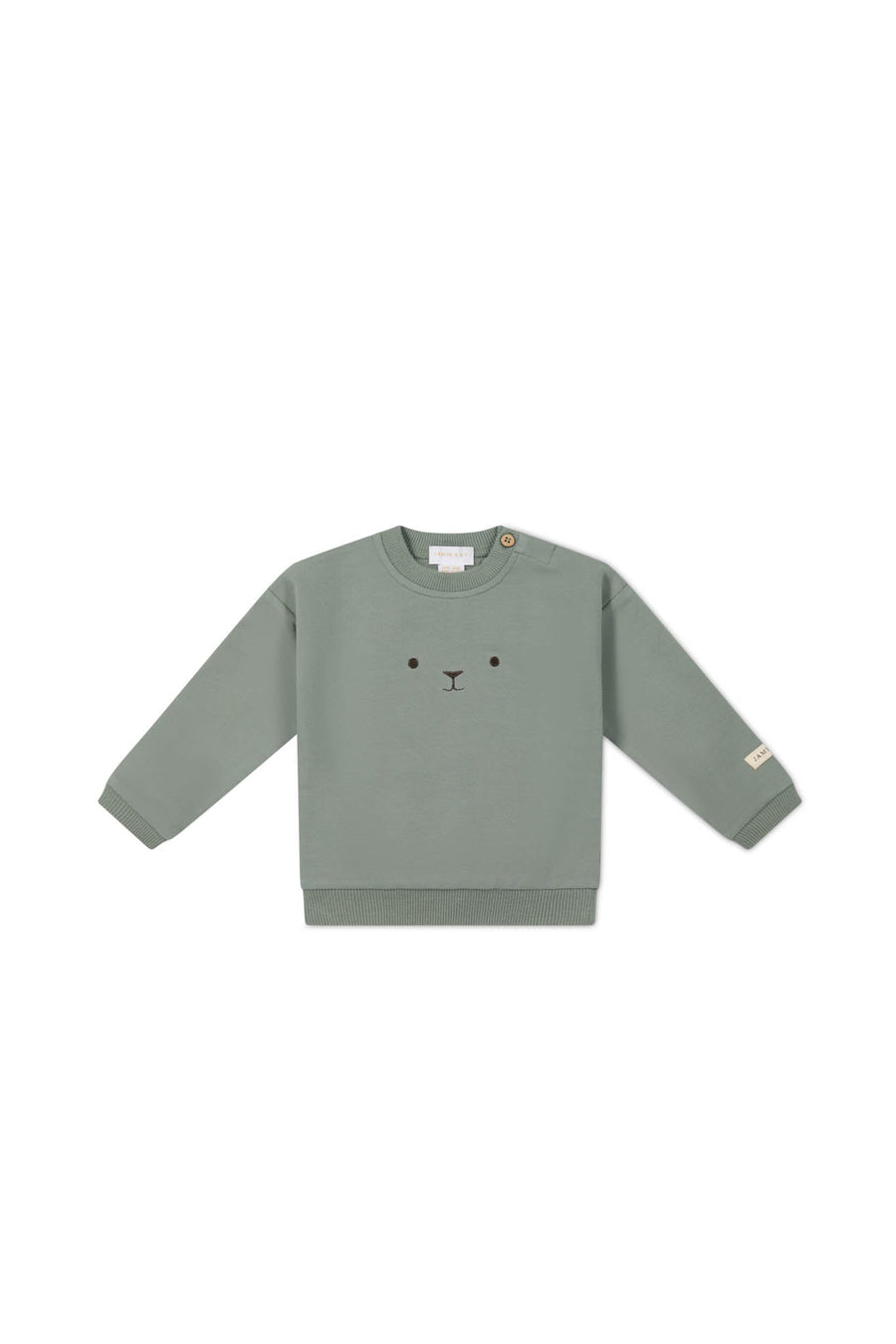 Organic Cotton Damien Sweatshirt - Milford Sound Childrens Sweatshirting from Jamie Kay Australia