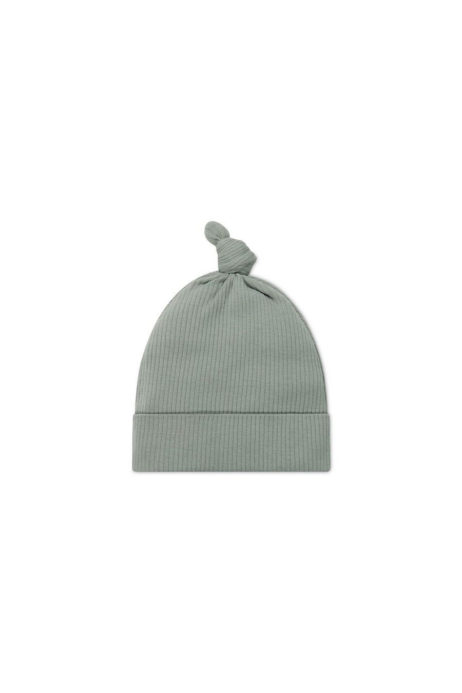 Organic Cotton Modal Knot Beanie - Milford Sound Childrens Hat from Jamie Kay Australia