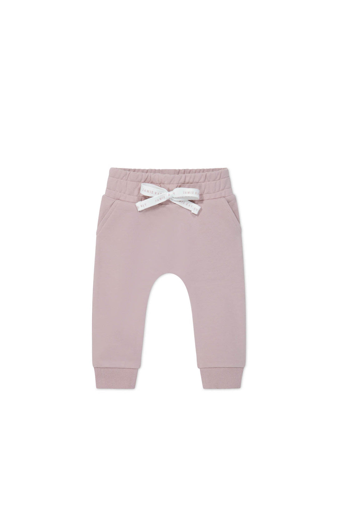 Organic Cotton Morgan Track Pant - Heather Haze Childrens Pant from Jamie Kay Australia