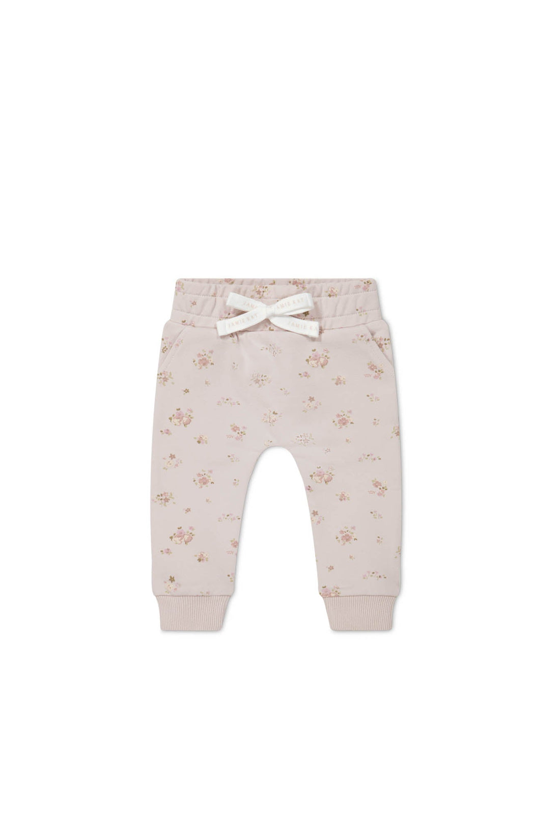 Organic Cotton Morgan Track Pant - Petite Fleur Violet Childrens Pant from Jamie Kay Australia