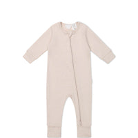 Pima Cotton Frankie Zip Onepiece - Luna Marle Childrens Onepiece from Jamie Kay Australia