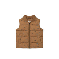 Taylor Vest - Avion Spiced Childrens Vest from Jamie Kay Australia