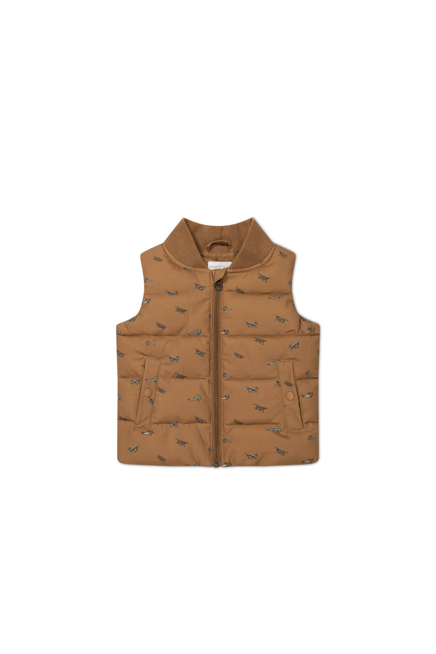 Taylor Vest - Avion Spiced Childrens Vest from Jamie Kay Australia