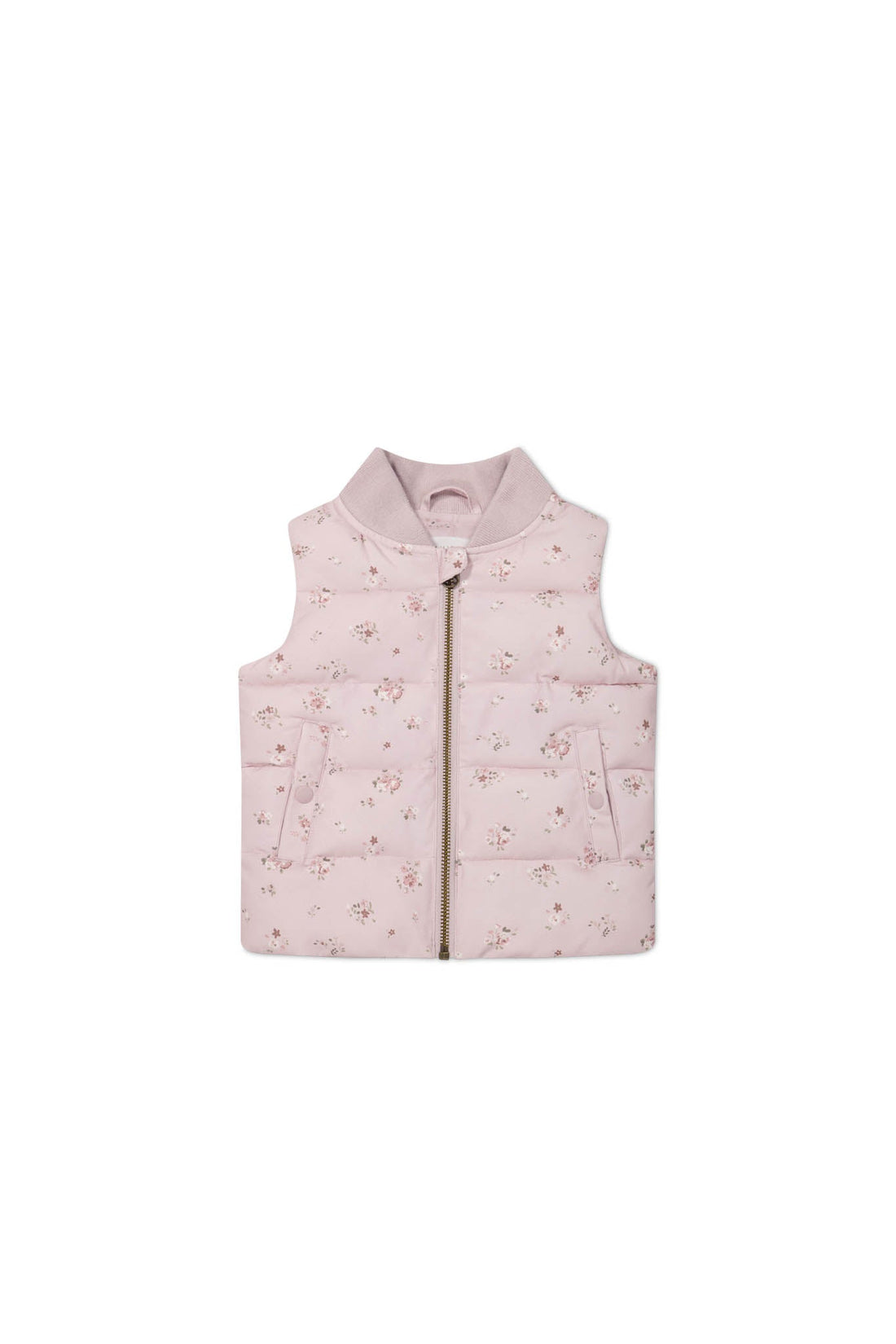 Taylor Vest - Petite Fleur Violet Childrens Vest from Jamie Kay Australia