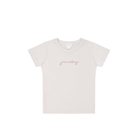 Pima Cotton Aude Tee - Luna Childrens Top from Jamie Kay Australia