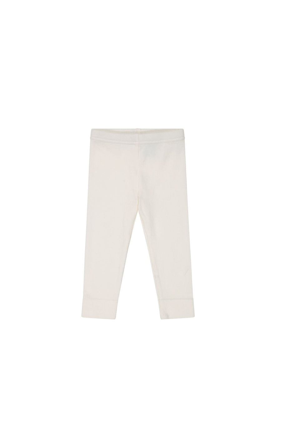 Organic Cotton Modal Everyday Legging - Milk Childrens Legging from Jamie Kay Australia