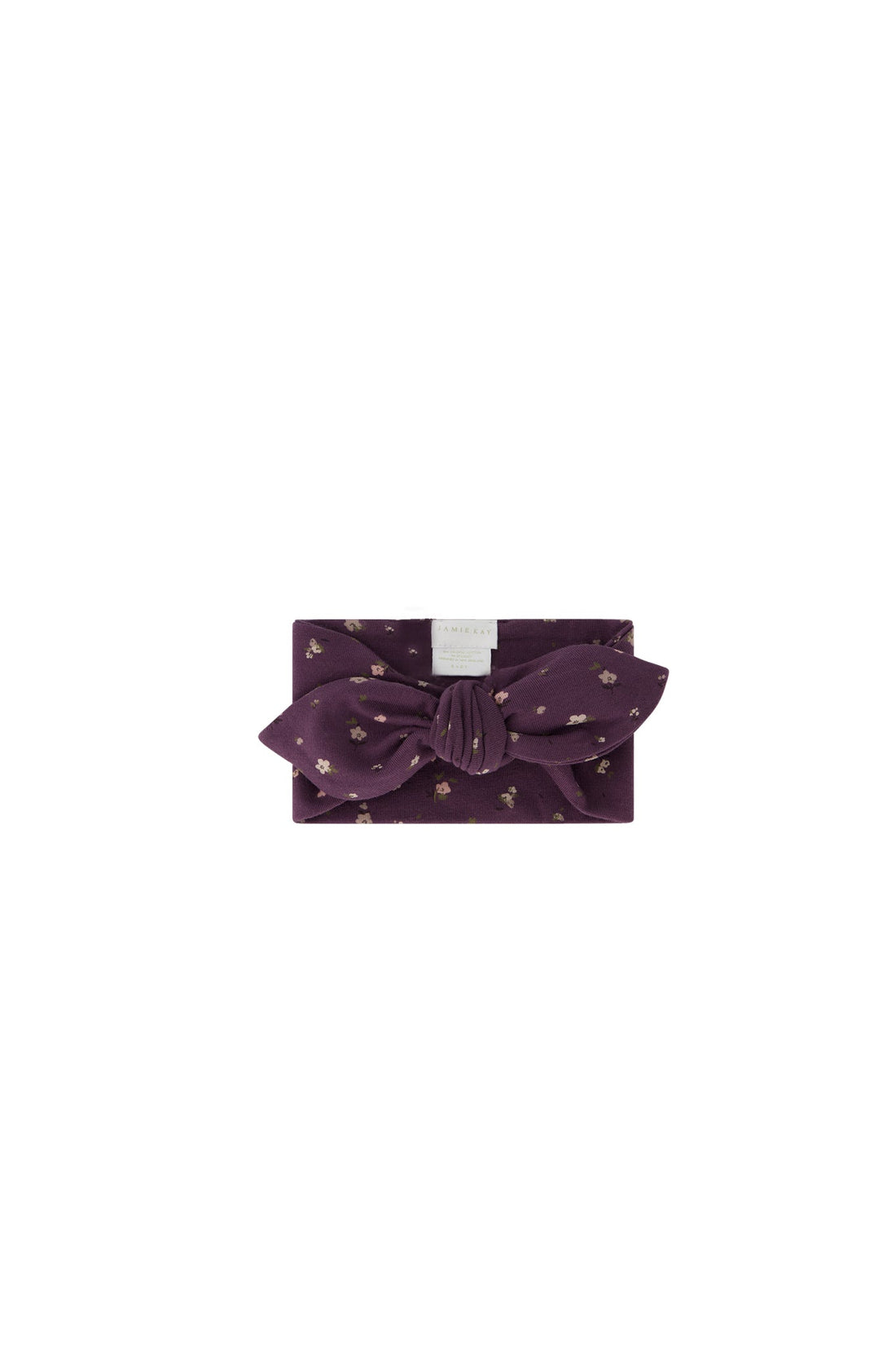 Organic Cotton Headband - Goldie Huckleberry Sparse Childrens Headband from Jamie Kay Australia