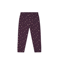 Organic Cotton Legging - Goldie Huckleberry Sparse Childrens Legging from Jamie Kay Australia