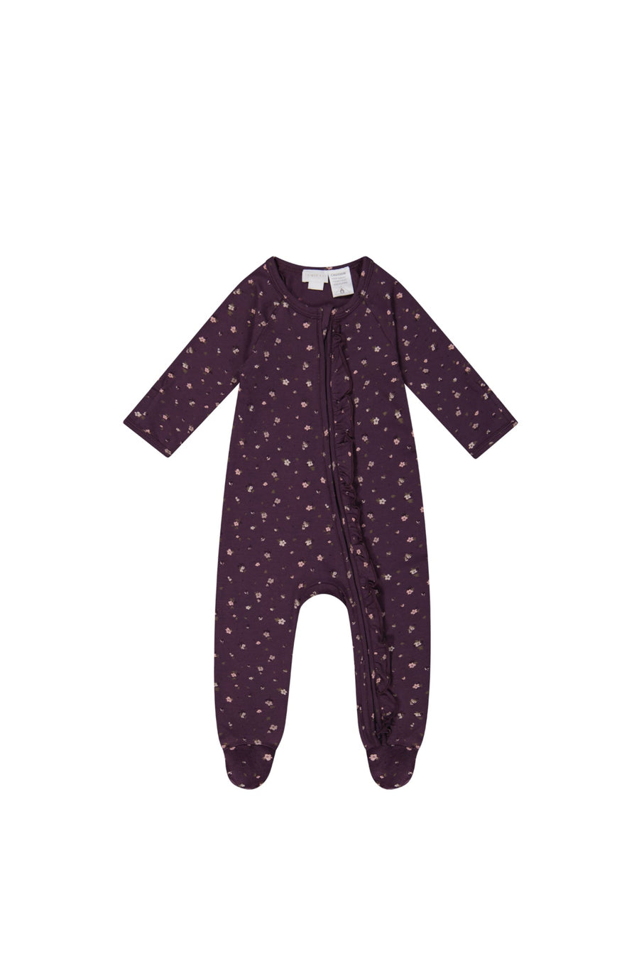 Organic Cotton Melanie Onepiece - Goldie Huckleberry Sparse Childrens Onepiece from Jamie Kay Australia