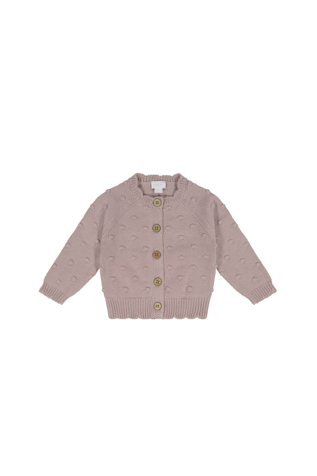 Dotty Knit Cardigan - Tulip Childrens Cardigan from Jamie Kay Australia